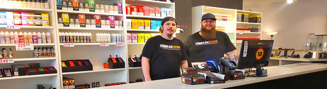 Cigge store eciggbutik örebro - shortfill - startkit - mods